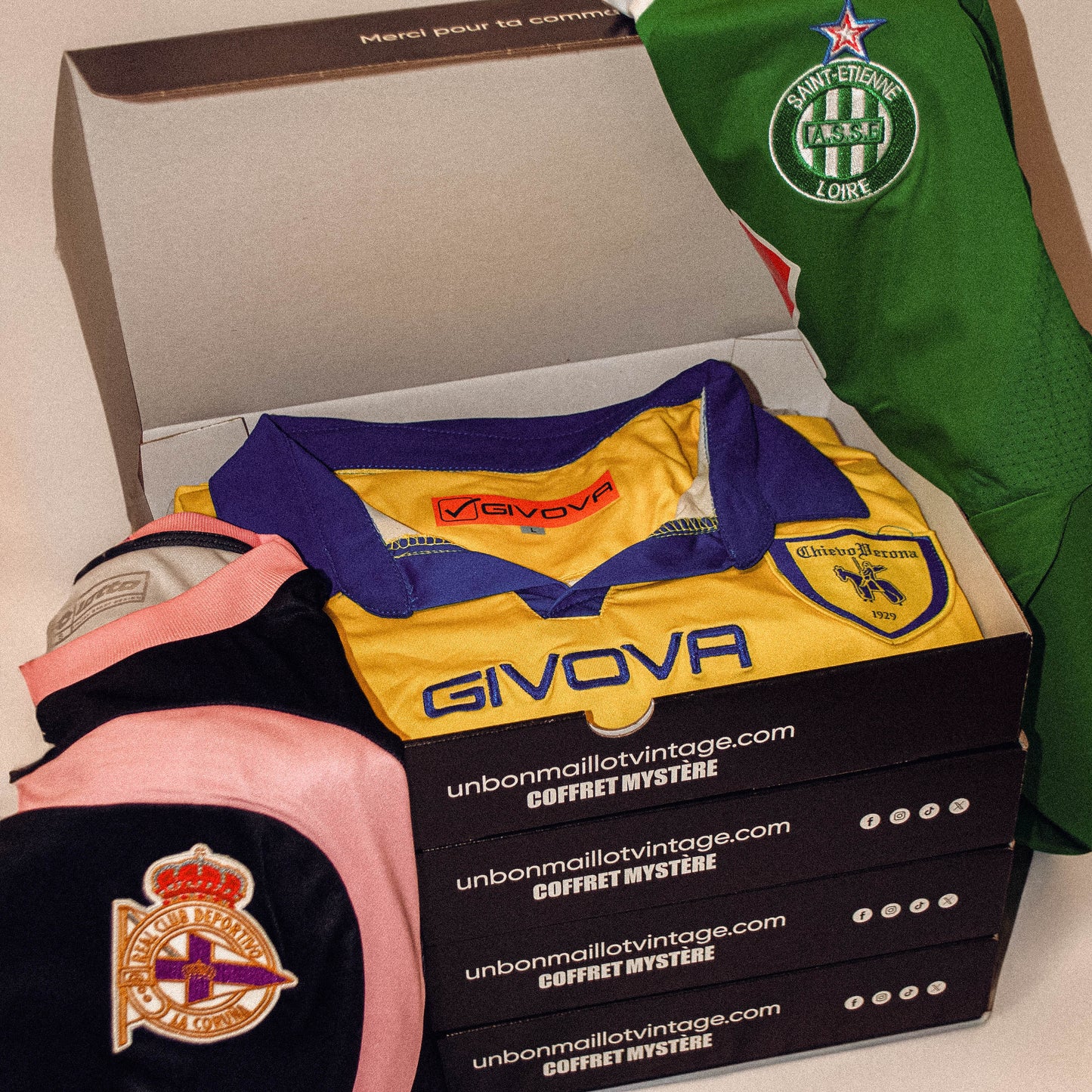 BOX MAILLOT MYSTÈRE VINTAGE 2009-2014