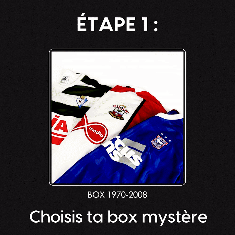 BOX MAILLOT MYSTÈRE VINTAGE 2009-2014